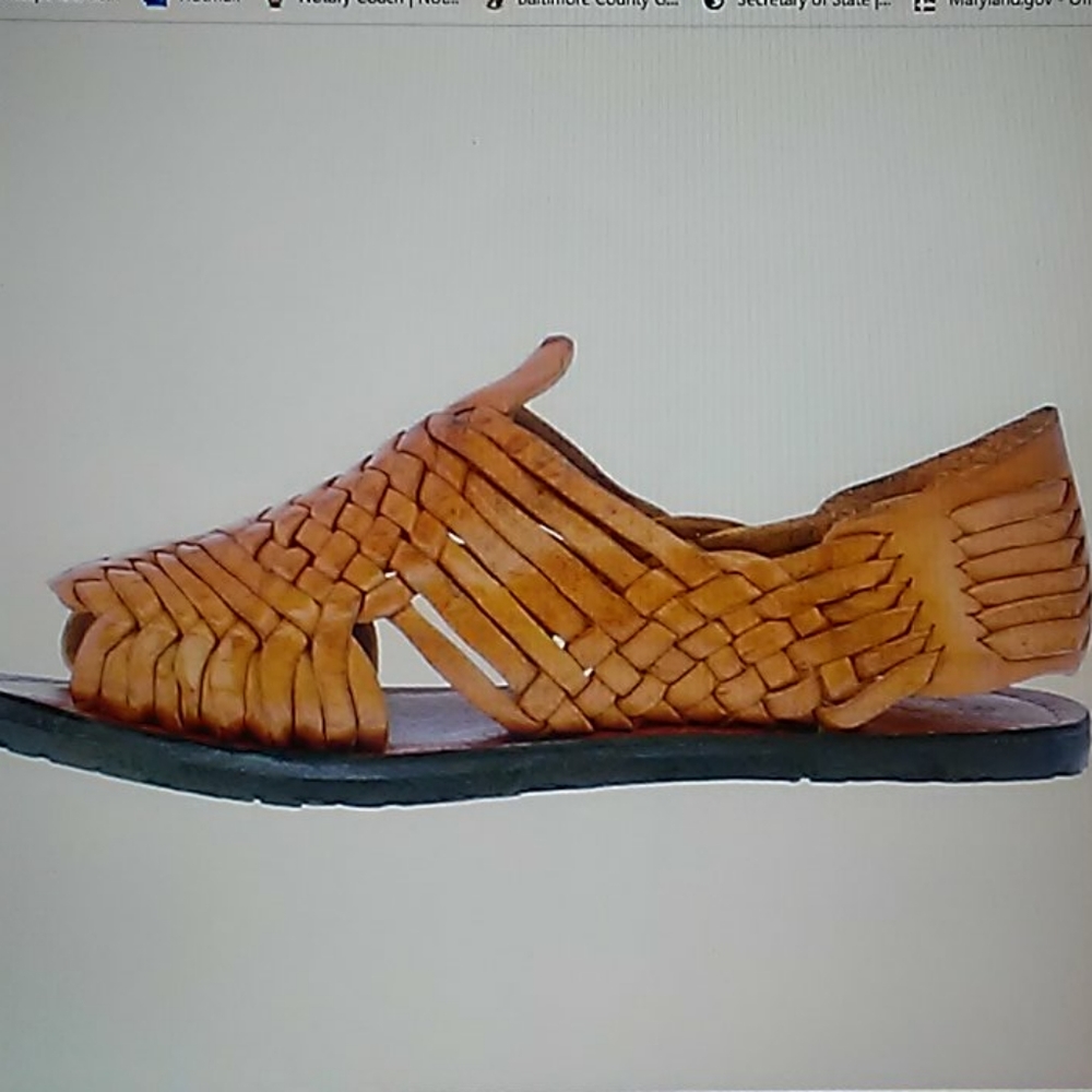 Mens Chedron  Mexican Huarache Handmade Sandals